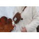 Sweetpea tiny bum bag fanny bag tan cord